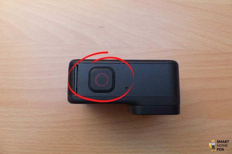 gopro hero 9 black bouton du haut